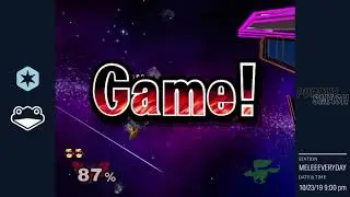 Purdue Fall 2019 Weeklies - 60%+ to Death Slippi Combo Video