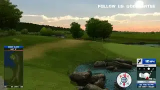 Golden Tee Great Shot on Hawkeye Hills!