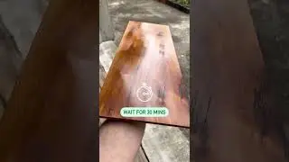 How to apply Wood Wax Finish Extra Thin (to exotic and oily wood species)