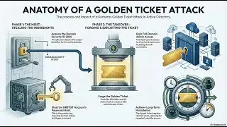 Golden Ticket Kerberos Attack