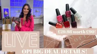 THE OPI BIG DEAL AT QVC FOR UNDER &pound;30! | LIVE STREAM #SistersTogether