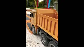 new dumper truck - real scale model  - playmaster toys