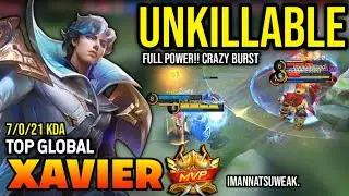XAVIER BEST BUILD 2022 | TOP GLOBAL XAVIER GAMEPLAY | MOBILE LEGENDS✓