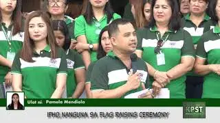 IPHO Hosted the Flag Raising Ceremony February 5, 2018