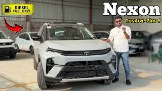 Tata Nexon Diesel 2025 🔥 Tata Nexon Creative Plus S Review, On Road Price Mileage & Features