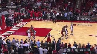 Kings' Nemanja Bjelica game winner dagger at buzzer vs Rockets