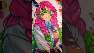 MITSURI 🤌🏻💕#drawing#watercolour✨ #pencilcolours ✨