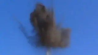 Cannon hit 01 ( Blue Screen )