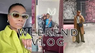 WEEKEND VLOG | TONAE'S B-DAY TRIP TO NEW JERSEY/NYU | THE LIFE OF A CEO STYLIST