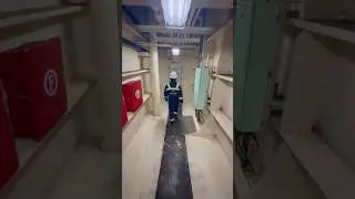 Inside of Ship Tunnel