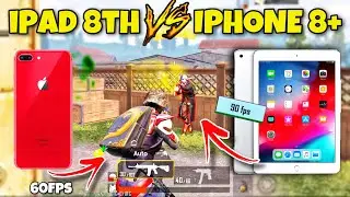 iPhone 8 Plus VS iPad 8th Generation PUBG TEST 🥵