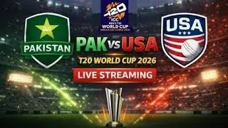 Prime Wicket is live!Wicket is live!🔴pak vs usa live match today, 🔴pak vs usa world cup 🔴today match