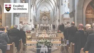 Requiem und Beerdigung Abt Notker Wolf OSB