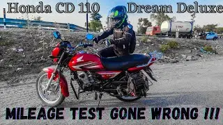 Honda CD 110 Dream Dx Bs4 Mileage Test