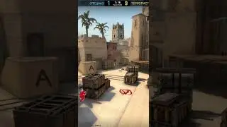 легендарный клатч 1 в 4 #csgo #shorts