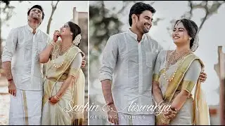 Actor Maniyanpilla Raju Son's  Sachin & Aiswarya  Trending Wedding Highlight  2020