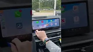 CarPlay in a 2025 BMW X7 #bmw #carplay #bmwx7 #x7 #tutorial