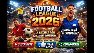 🏆 FOOTBALL LEAGUE 2026 HA COMENZADO 🏆 #FootballLeague2026
