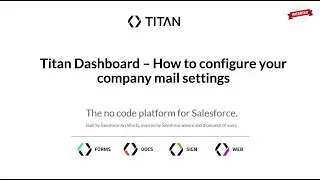 How To Configure Your Company Mail Settings | Titan Dashboard