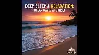 Ondas do Mar para Relaxar | 1 Hour Calming Ocean Waves for Meditation
