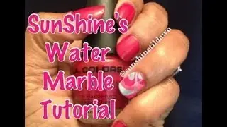 2: Nails| SunShine's Water Marble Nail Tutorial