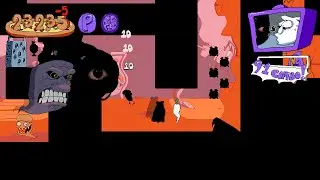 (Pizza Tower - An ordinary lap 3 mod) Wasteyard with lights off