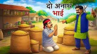 दो अनाथ भाई | TWO ORPHAN BROTHERS| HINDI KAHANIYA | HINDI STORIES#cartoon #cartoonvideo 