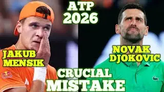 tennis 2026 highlights 🥎🎾 Jakub Mensik gives Novak Djokovic a walkover at the Australian Open 2026.