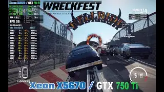 Lets' play - Wreckfest (Xeon X5670 / GTX 750 Ti 2GB)