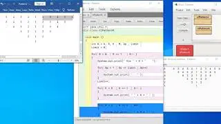 Java Patterns using nested loop