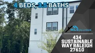 HOUSE TOUR | 434 Sustainable Way Raleigh 27610