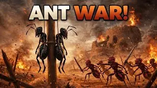 Black Ant Colony 🆚 Red Ants The Battle for the Semi Desert Empire