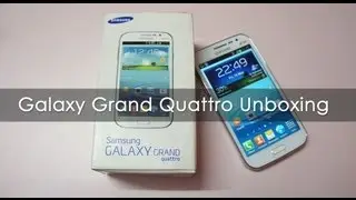 Samsung Galaxy Grand Quattro Unboxing & Overview GT-18552