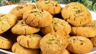 एक कप आटे में थोड़ी सी सूजी और बेसन मिलाकर बनाए बिस्किट आपके बहुत पैसे बचेंगे | Suji Biscuit Recipe