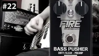 Fire Bass Pusher - Bass Distortion Pedal