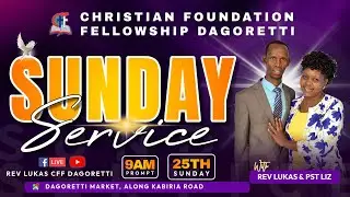 HATUA ZA KUPELEKANA NA MUNGU - REV LUKAS || CFF DAGORETTI || 25TH JAN 2026