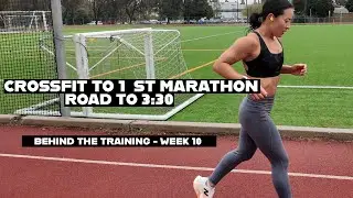 Goal to 3:30 for my first marathon | Week10  #marathontraining #marathon #running #training