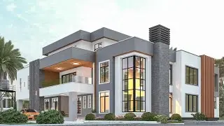 50+Minimalist concrete and wood front elevation design/ house design/ 3d front elevation design.