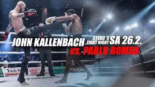 SFN 26.02. - Pablo Bomba (CH) vs. John Kallenbach (GER) WKU World Title