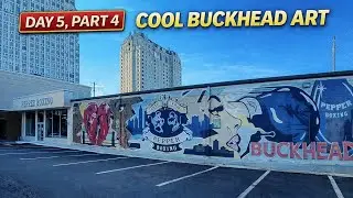 Atlanta Walk — Jan 11, 2026 | Day 5, Part 4: Buckhead in the Wind