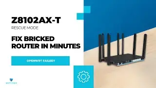 ZBT Z8102AX-T Rescue Mode Tutorial | Fix Bricked Router & OpenWrt Recovery