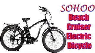 SOHOO Beach Cruiser Electric Bicycle | Best 750W Beach Cruiser Electric Bike | #Bike #BeachBike