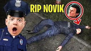 Novik a MURIT la POLITIE..