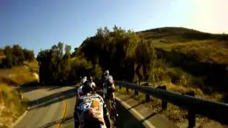 Donut Ride up the switchbacks