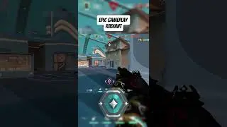 Epic radiant gameplay on #valorant