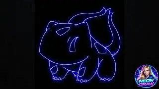 Bulbasaur neon draw (long version)