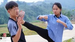Single Mother Outsmarts a Cunning Opponent Using Parkour Skills🔥