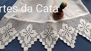 Bico em croch&ecirc;  - 362 #artesdacata #bicoemcroche #crochedacata