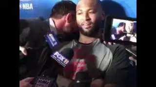 Demarcus Cousins reactions to being traded to the Pelicans. Is he happy?
