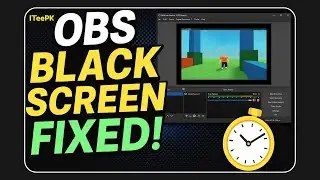 OBS Black Screen Fix (2025) &ndash; Game Capture Not Working? Real Solution Inside!